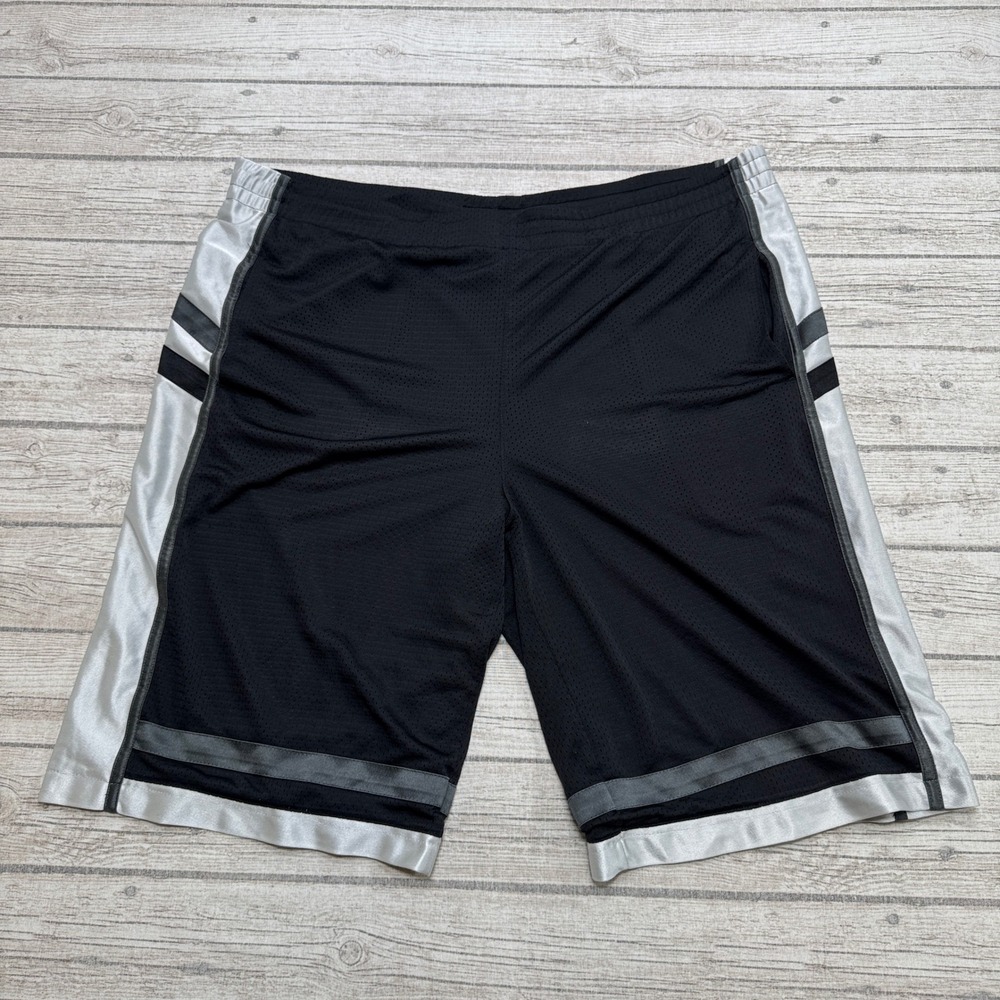 Southpole Shorts Men's XL Black Athletic Mesh Basketball Sportswear Training Gym